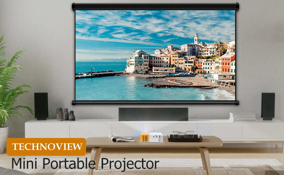 Pro Mini Portable LED Projector