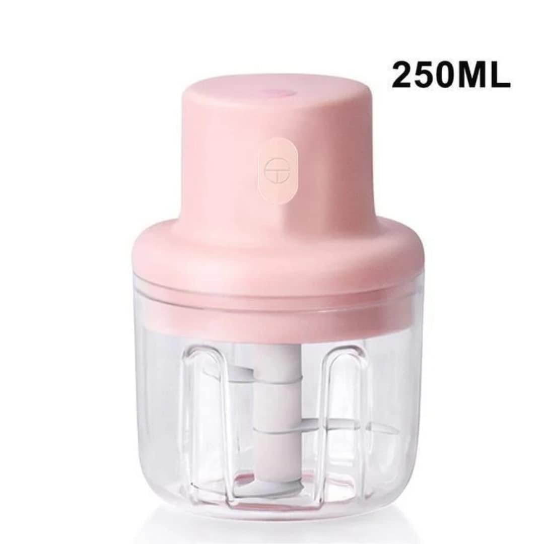 ChopEase™ Electric Mini Garlic & Vegetable Chopper (250ml)