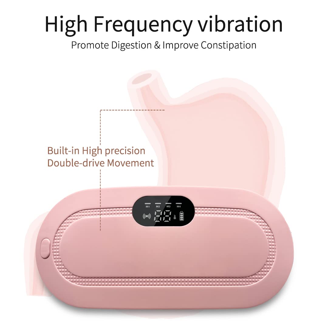 Portable Cordless Heating Pad for Menstrual Cramps Relief, for Stomach