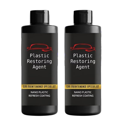 Nano Plastic Revitalizing Coating Agent for Car 100ml (Pack of 2)