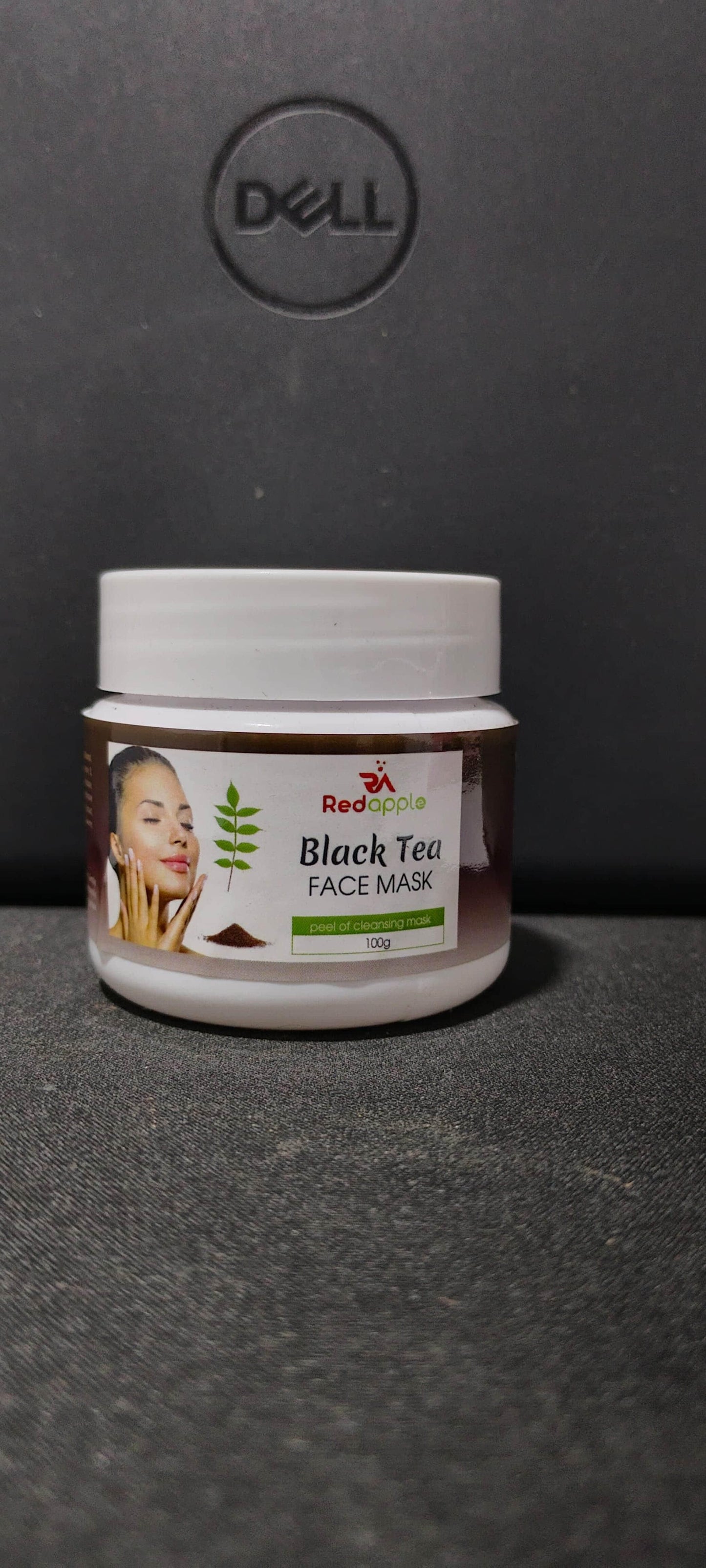 Black Team Face Mask 200g Pack of 2