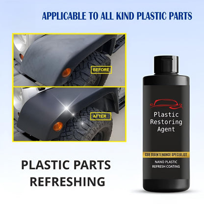 Nano Plastic Revitalizing Coating Agent for Car 100ml (Pack of 2)
