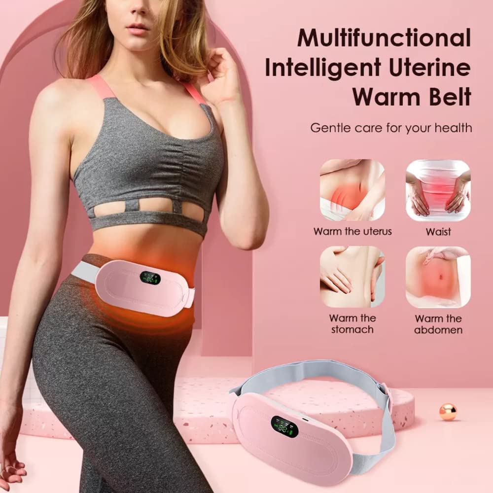 Portable Cordless Heating Pad for Menstrual Cramps Relief, for Stomach