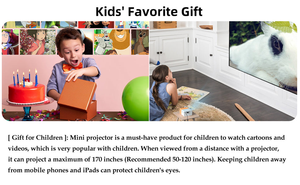 Pro Mini Portable LED Projector