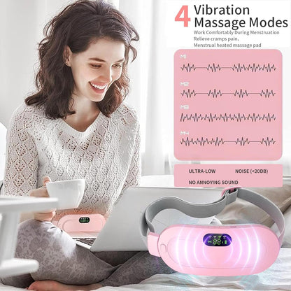 Portable Cordless Heating Pad for Menstrual Cramps Relief, for Stomach