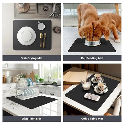 Lightweight & Washable Quick-Drying Mat Pack of 2