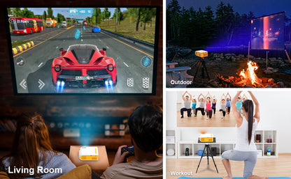 Pro Mini Portable LED Projector